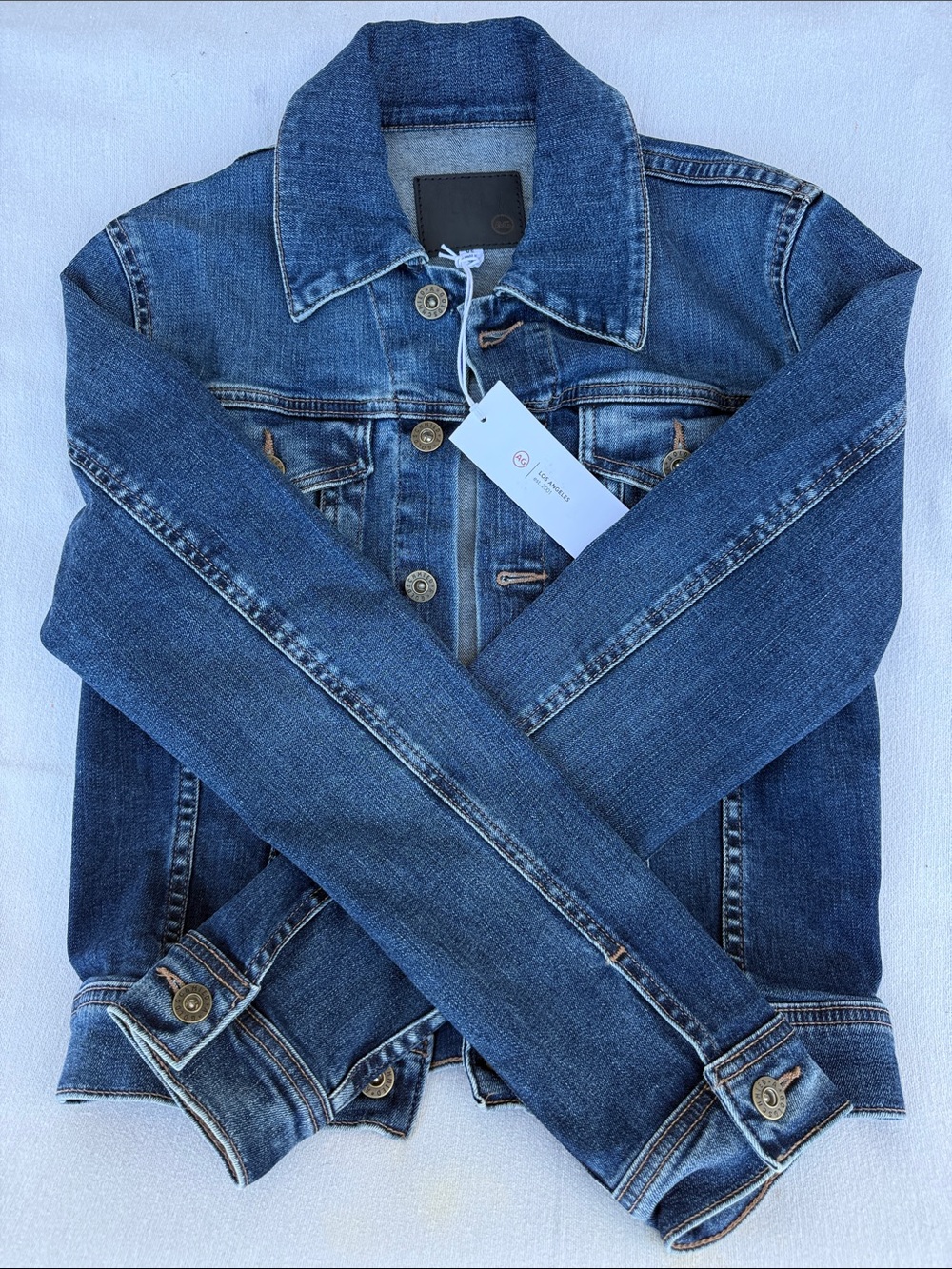 Ag Adriano Goldschmied Kids Classic Blue Denim Jacket